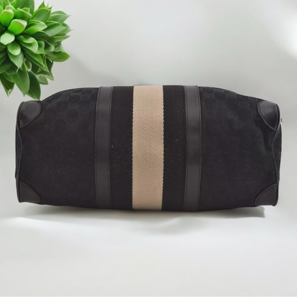 GUCCI - Jacquard Boston Bag - Picture 6 of 16